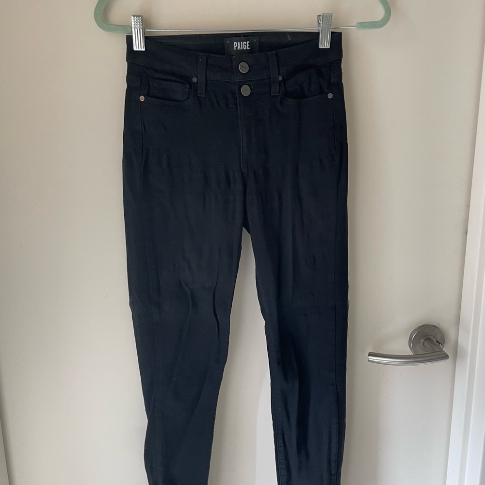Paige Black Denim Jeans